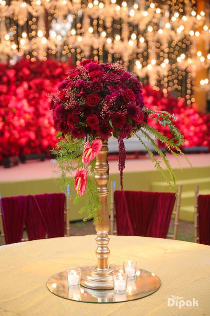 Tablescape and Floral detail — Wedding decor — Alila Diwa Goa